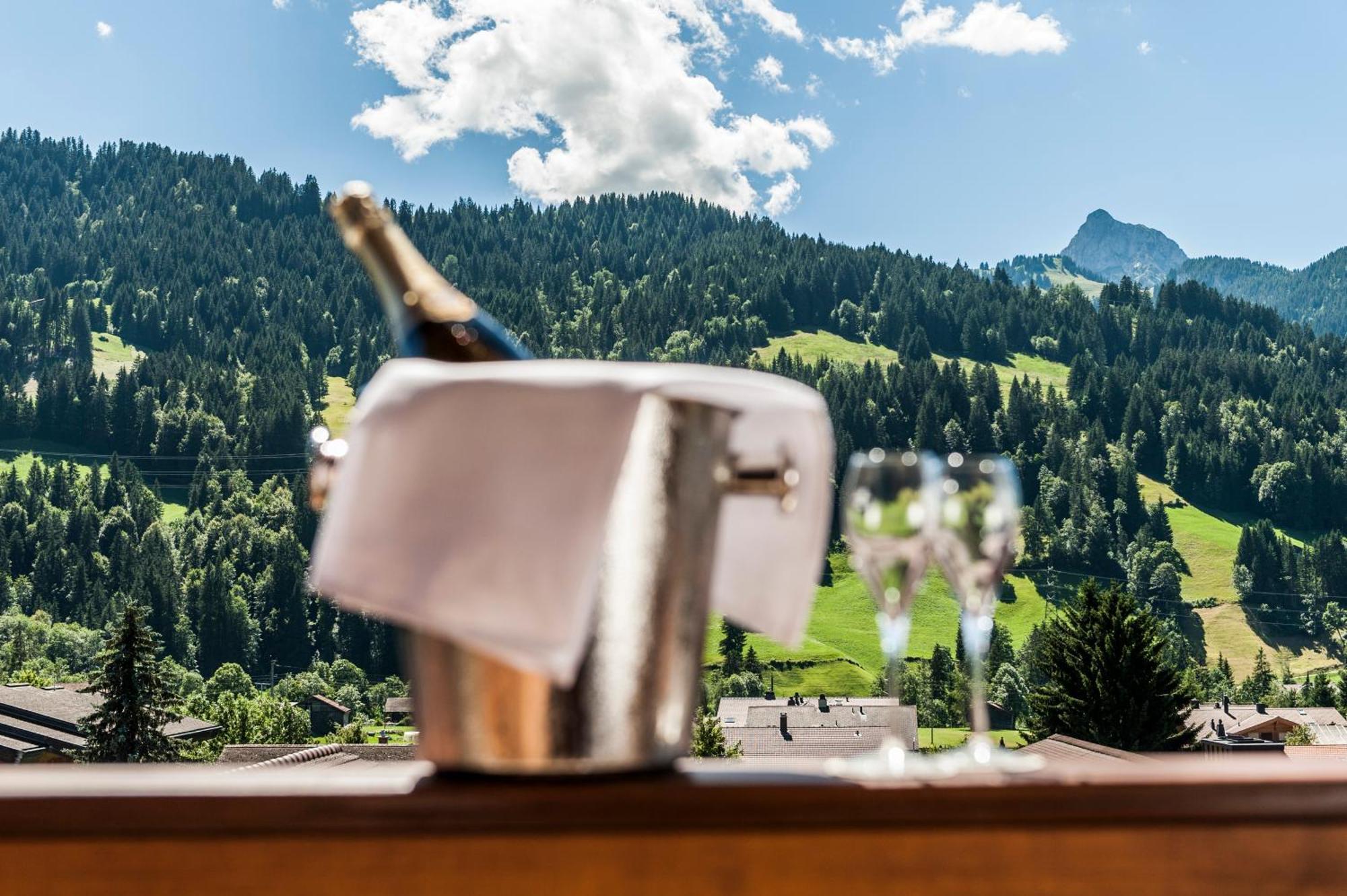 Hotel Le Grand Bellevue Gstaad Zewnętrze zdjęcie